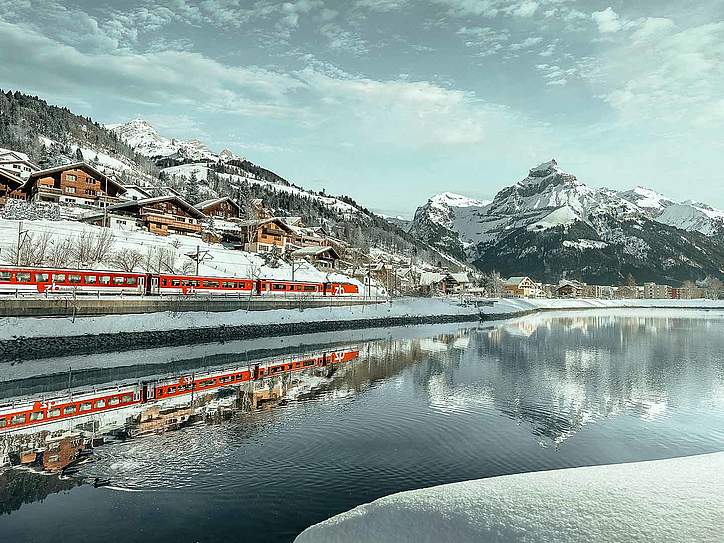 Zentralbahn, Winter, Schnee, snow