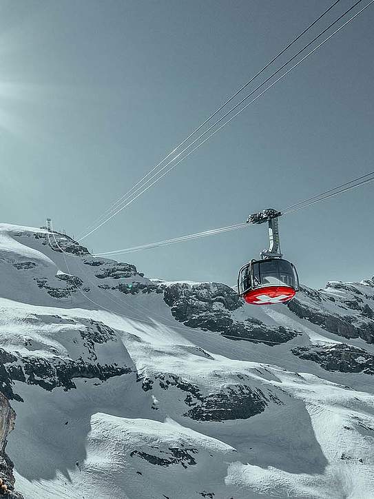 Titlis, Winter, Rotair