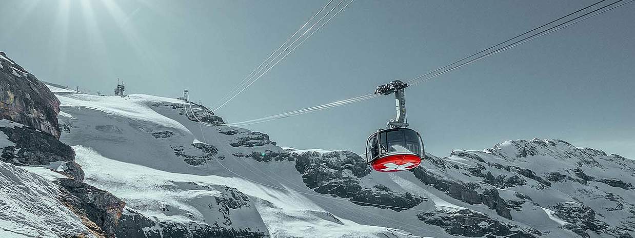 Titlis, Winter, Rotair