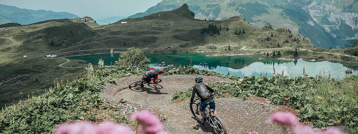 Jochpass Trail, Hells bell, Bike