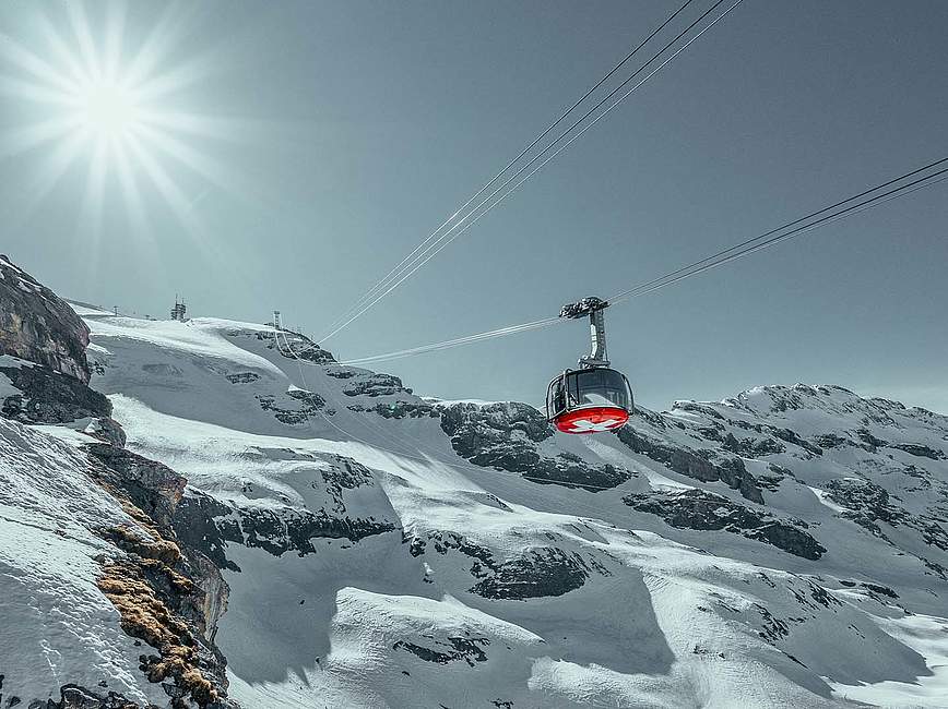 Titlis, Winter, Rotair