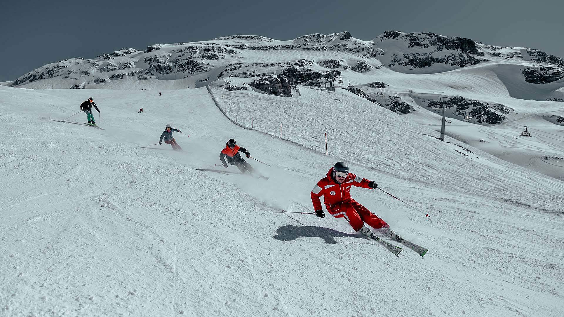 Skifahren Titlis